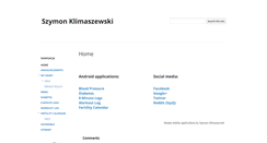 Desktop Screenshot of klimaszewski.mobi