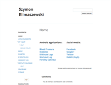 Tablet Screenshot of klimaszewski.mobi